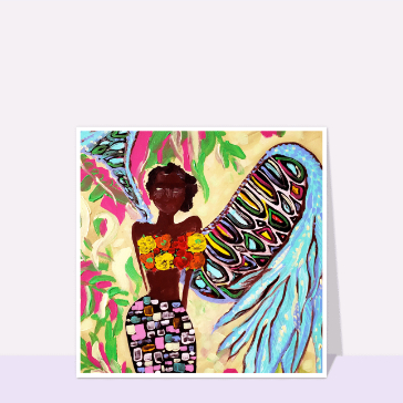 Carte Inspirée des couleurs de Port-au-Prince