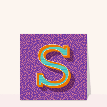 Le S violet