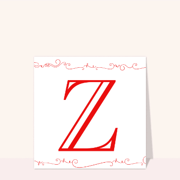 La carte du Z