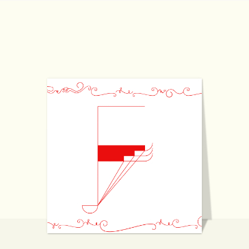 Carte La carte du F