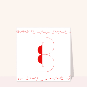 Carte La carte du B