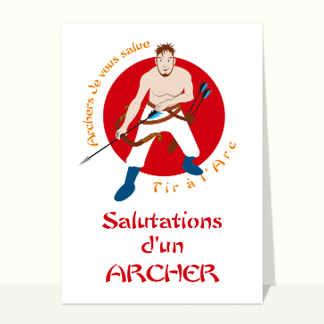 Salutations tir a l arc