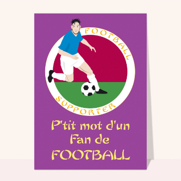Ptit mot d un fan de football
