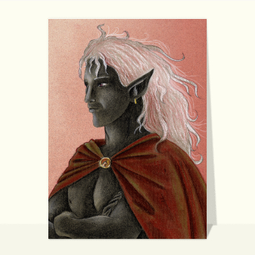 Elfe noir fantasy