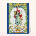 Cartes anciennes pour Halloween pour votre texte