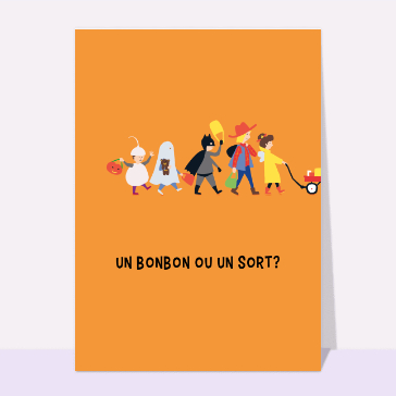 Un bonbon ou un sort tous déguisés
