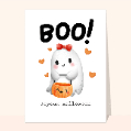 Cartes Halloween pour enfants pour votre texte
