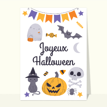 Fête de joyeux Halloween