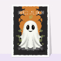 Cartes Halloween pour enfants pour votre texte