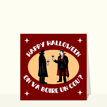 Vampire en fête pour un Halloween amusant