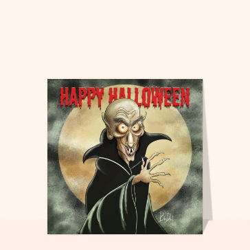 Vampire horrifique pour un Halloween mémorable