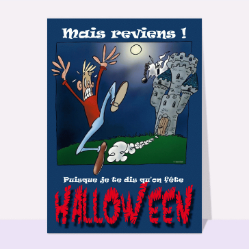 Horreur dans le château d`Halloween
