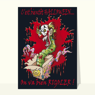 Clown Maléfique pour Halloween