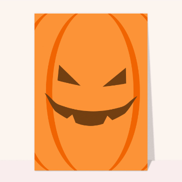 Grosse citrouille d`halloween