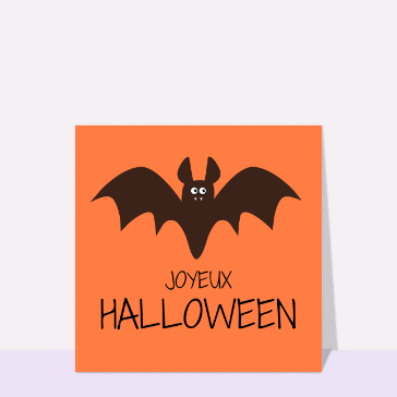 Grosse chauve souris d`halloween