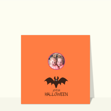 Chauve souris d`halloween