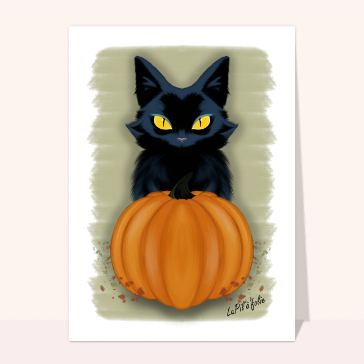 Chat d`halloween
