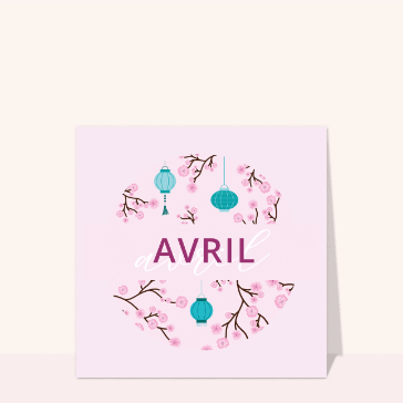 Happy mois d`avril rose