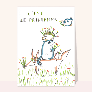Petits animaux du printemps