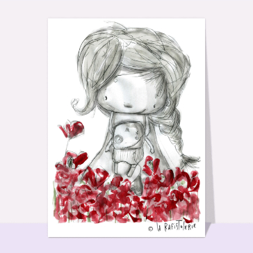 Au milieu des coquelicots
