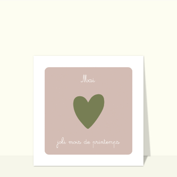 Joli mois de printemps en Mai