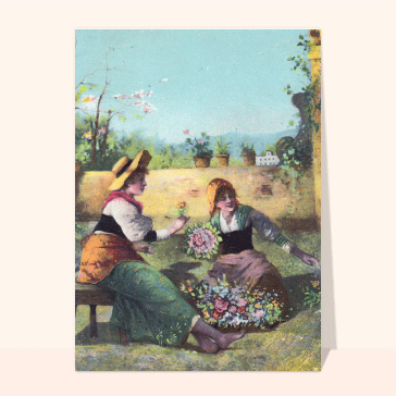 Joli jardin de Juin