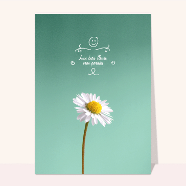 Juin bien fleuri vrai paradis et pâquerette