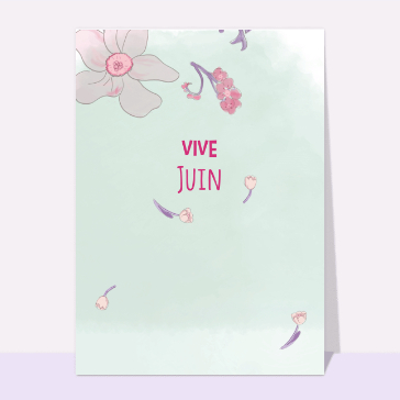 Quelques fleurs pour juin