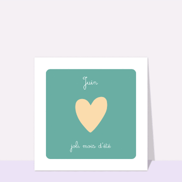 Joli mois d`été en Juin