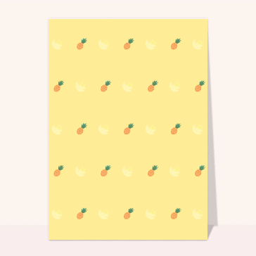 Commencer l'été avec des ananas