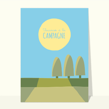 Vacances à la campagne