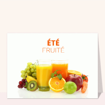 Un été fruité