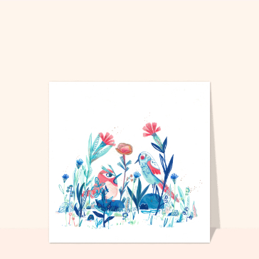 Les petits oiseaux de l`été