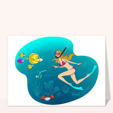 Vacances masquées à la mer