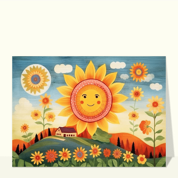Du soleil à la montagne