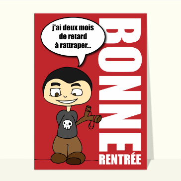 Deux mois d'école à rattraper