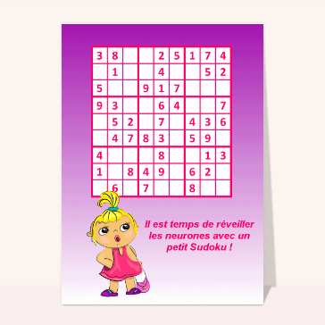 Le sudoku de la rentrée