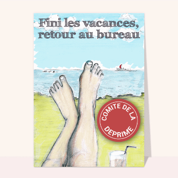 Fini les vacances retour au bureau
