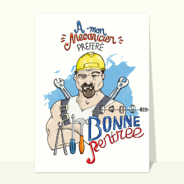 Bonne rentrée à mon mécanicien préféré