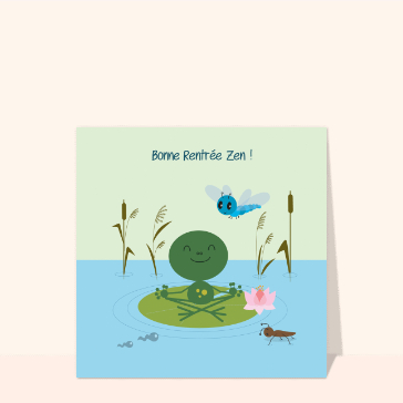 Bonne rentrée zen