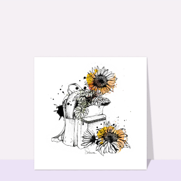 Des fleurs pour la rentrée