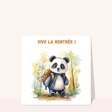 La rentrée des pandas