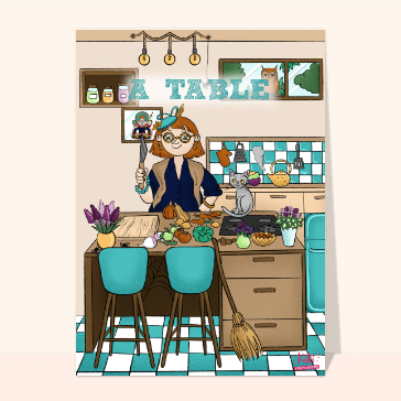 Carte Recette d`automne