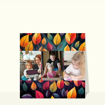 Jolies feuilles d`automne
