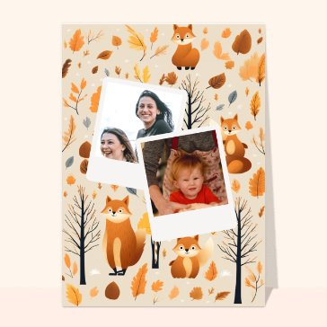 Animaux d`automne
