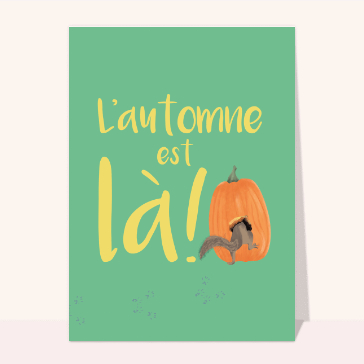 L`automne est là