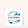 Cartes de Novembre pour votre texte