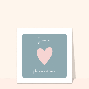 Joli mois d`hiver en Janvier