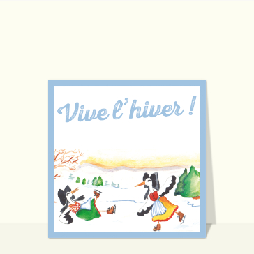 Vive l`hiver à la panitoire