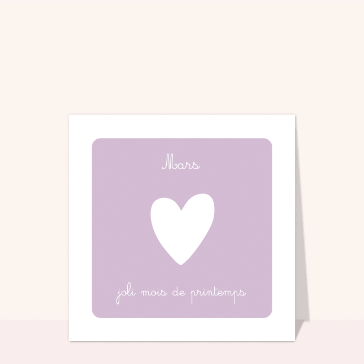 Joli mois de printemps en mars